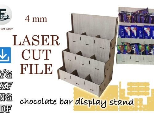 Expositor De Barras De Chocolate Creativo Digital